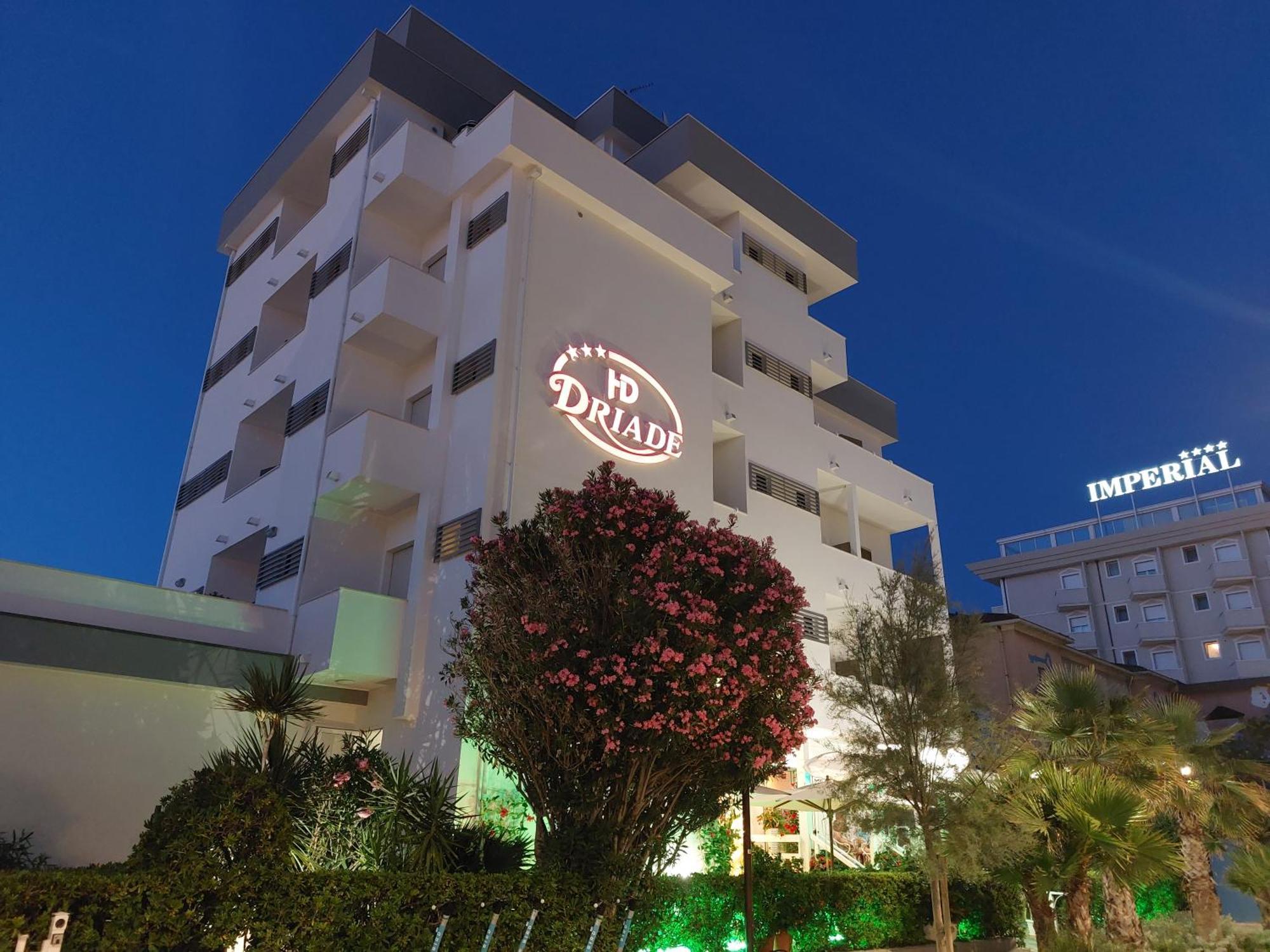 Hotel Driade Sul Mare 리미니 외부 사진